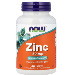 Zinc, 50 mg